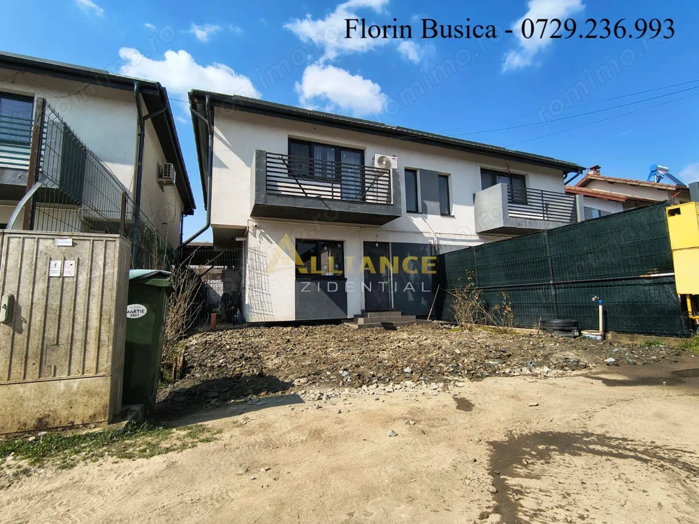 Casa tip duplex ~ 4 camere 2 bai ~ teren 200mp ~ 200m de bulevard