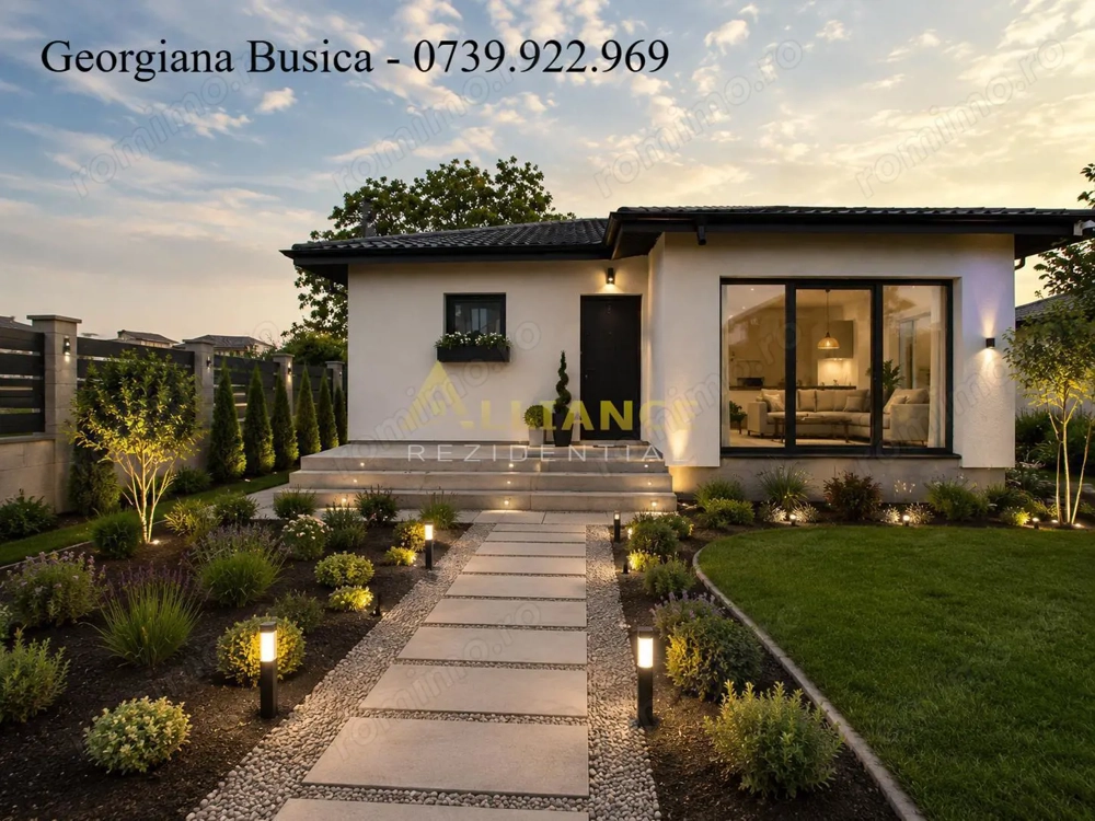 Casa individuala parter || 3 camere o baie || teren 250mp