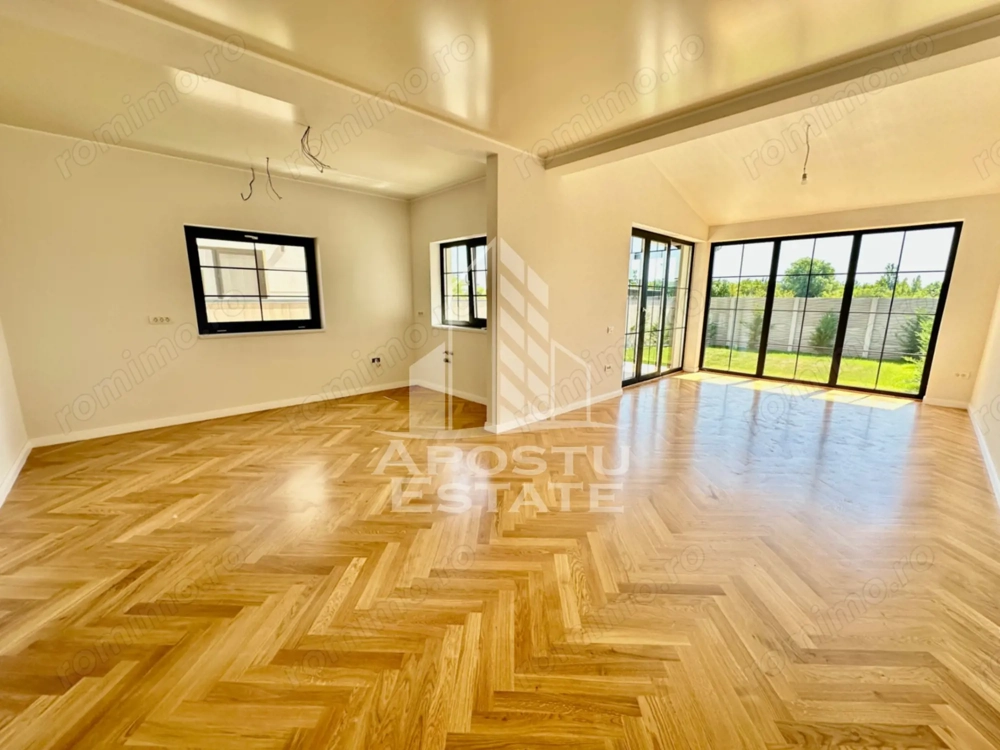 Duplex premium cu 5 camere in Braytim, la asfalt