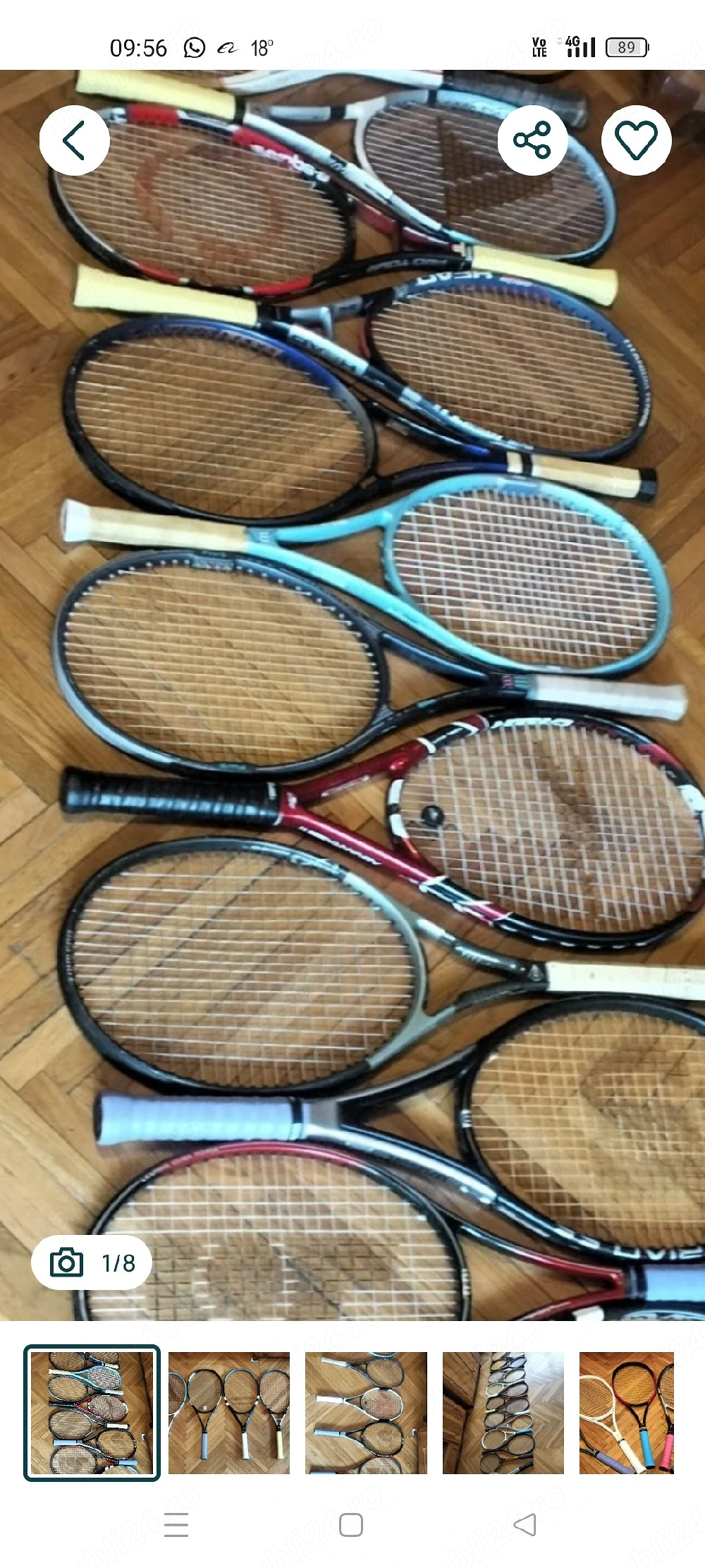 Wilson, Fischer, Babolat, Head, Pro Kennex rachete tenis profesionale