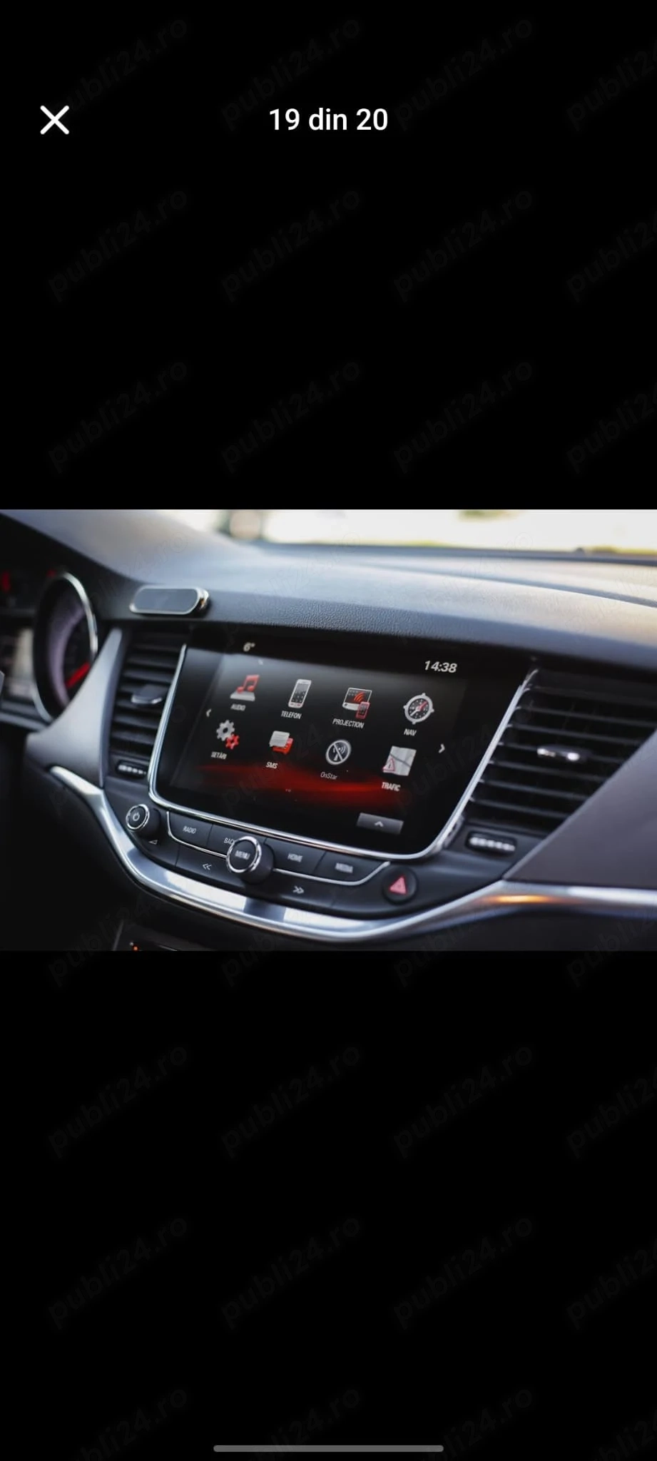 Ecran Display Opel Astra K, Mokka X, Grandland, Crossland X,Insignia b- Navi 900