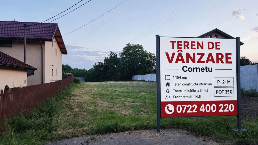 Teren Dezvoltare Imobiliara Cu Toate Utilitatile
