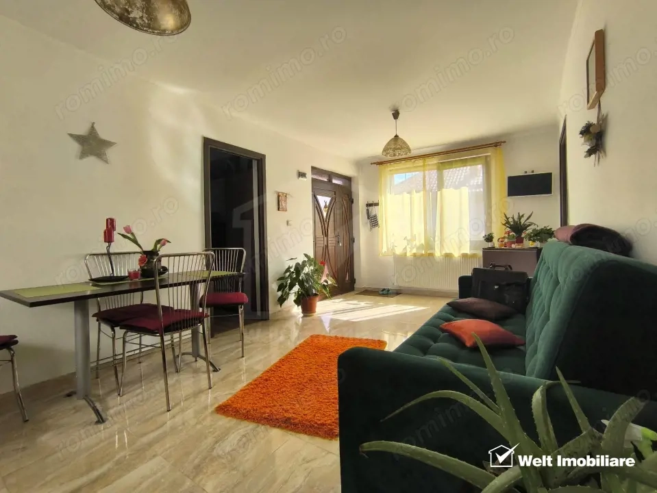 Casa individuala renovata, 3 camere, 626 mp teren, Apahida 