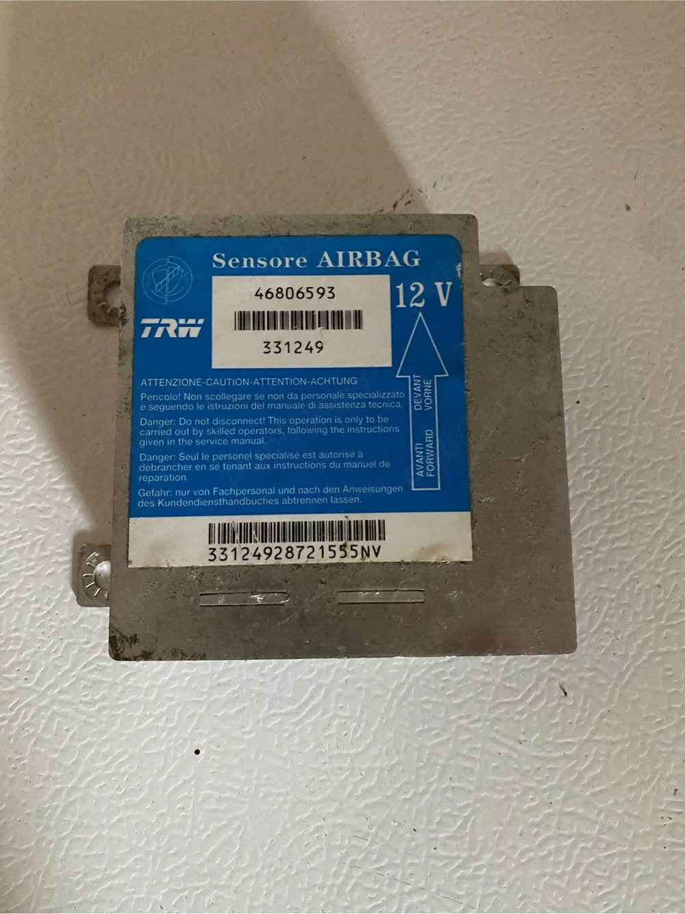 Senzor airbag fiat punto