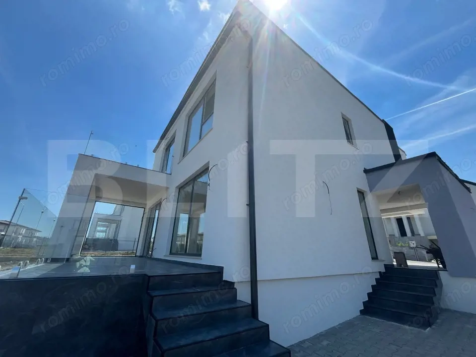Casa individuala moderna, 180 mp, 710 mp teren