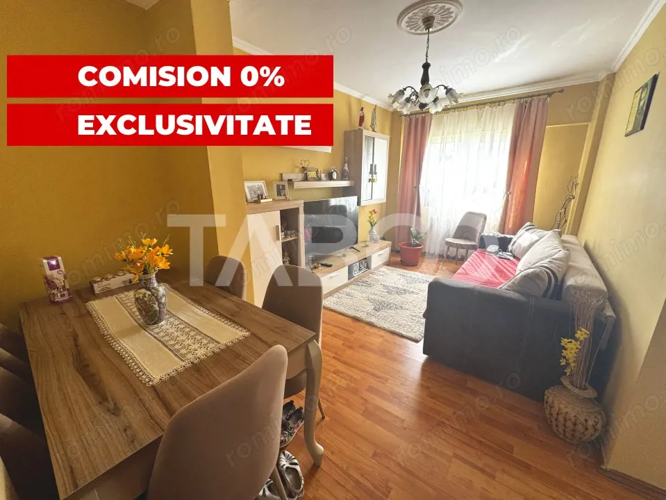 COMISION 0 - Apartament cu 4 camere 2 bai pivnta si balcon Cisnadie