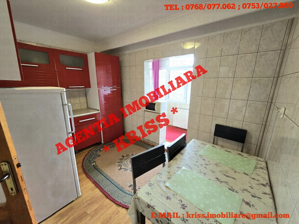 Apartament 3 Camere EXERCIȚIU Etaj 3 Confort 1 Decomandat 2 Balcoane 2 Băi Mobilat Utilat Șc. Nr. 2