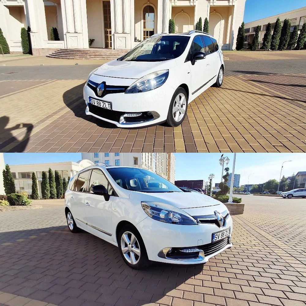 Renault Grand Scenic 2014   1.6 dCi 130 CP   Full Opțiuni   Bose + PanoramicOpțiuni   Bose + Panoram