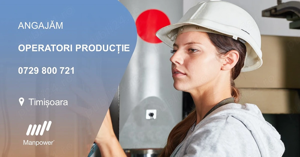 Angajam OPERATORI PRODUCTIE in domeniul electronicii - TIMISOARA