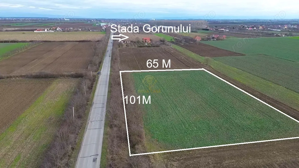 ! Reducere Pret!Teren 6600MP Cu Front Stradal 101 M