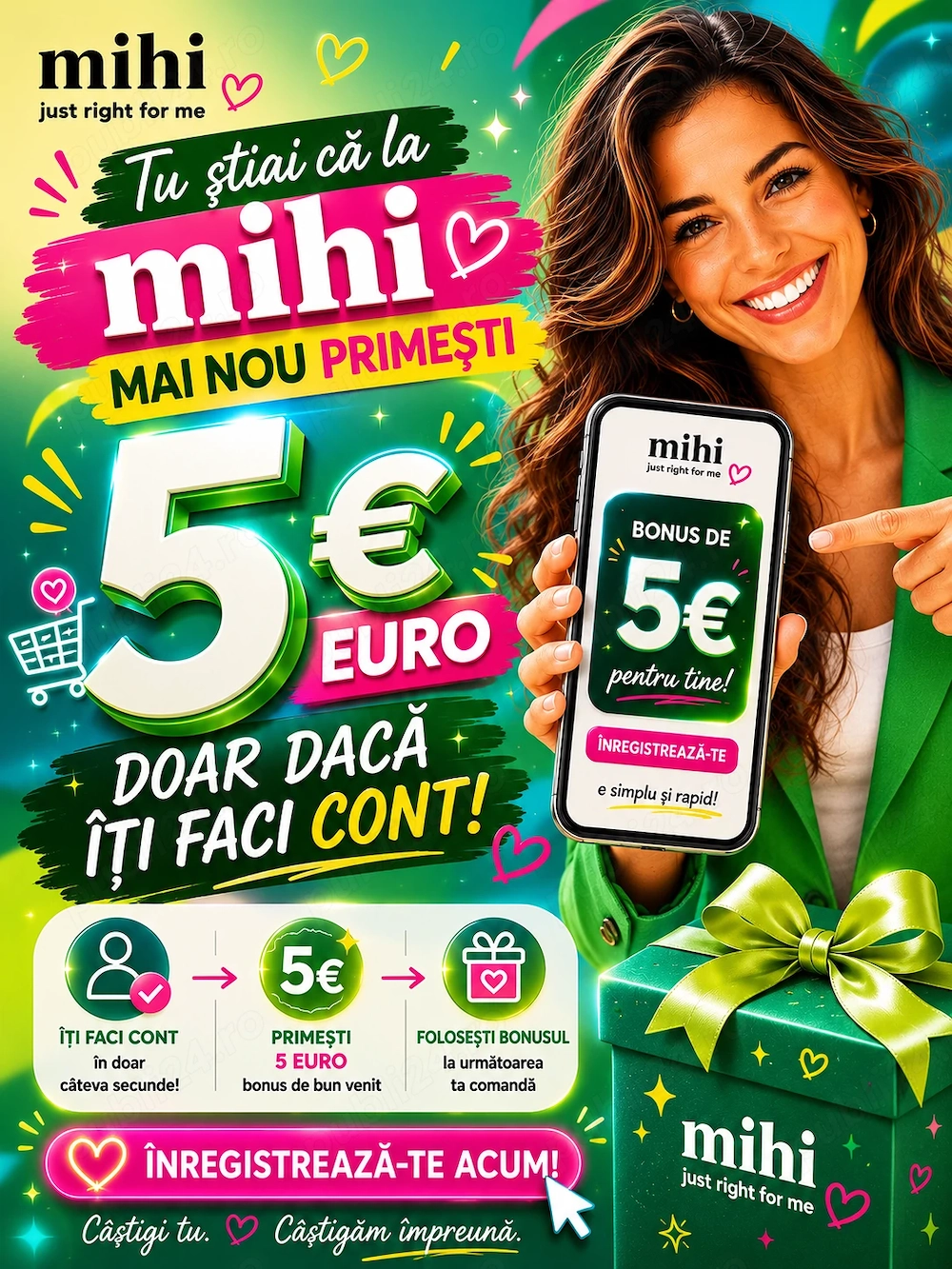 Caut persoane motivate pentru colaborare online