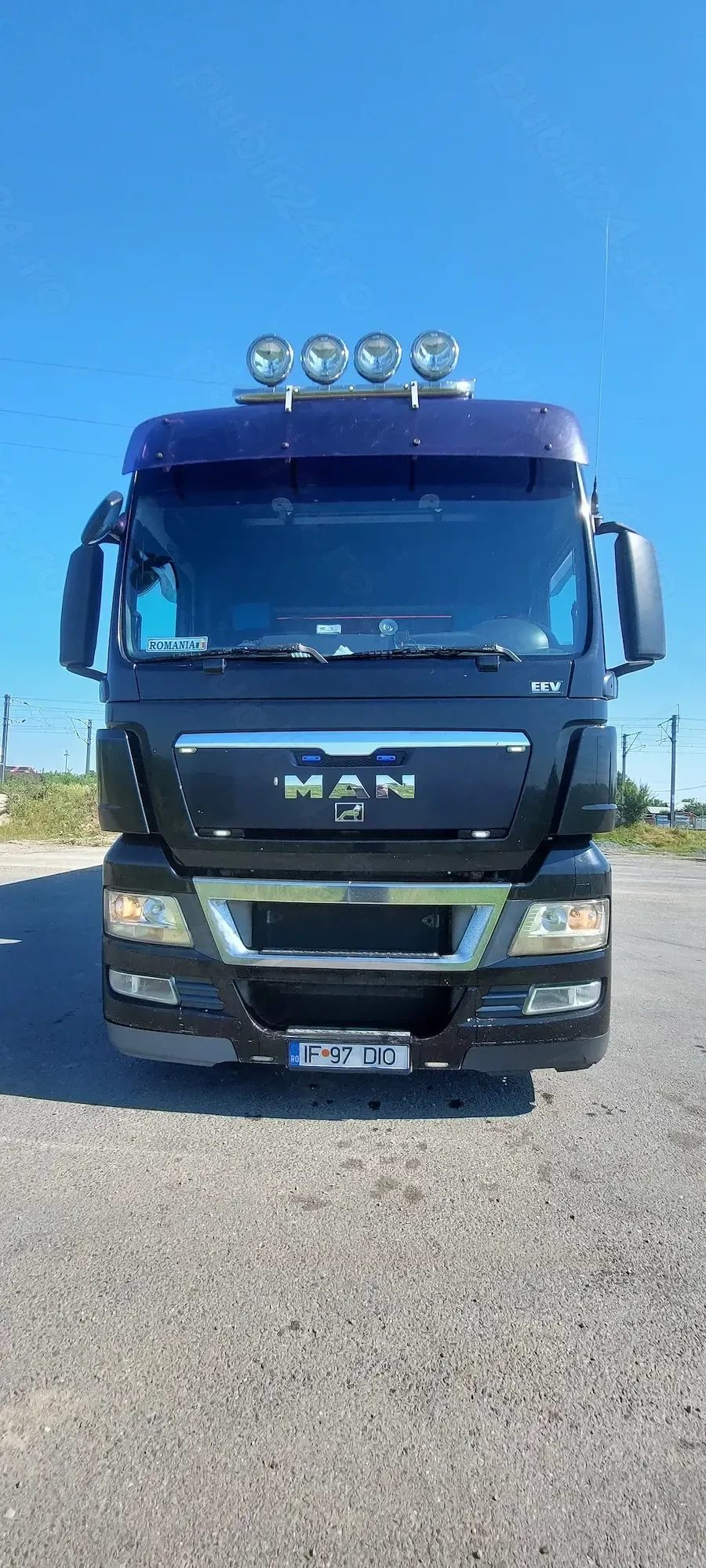 Ansamblu MAN tgx mega xxl cu semiremorca Pacton 