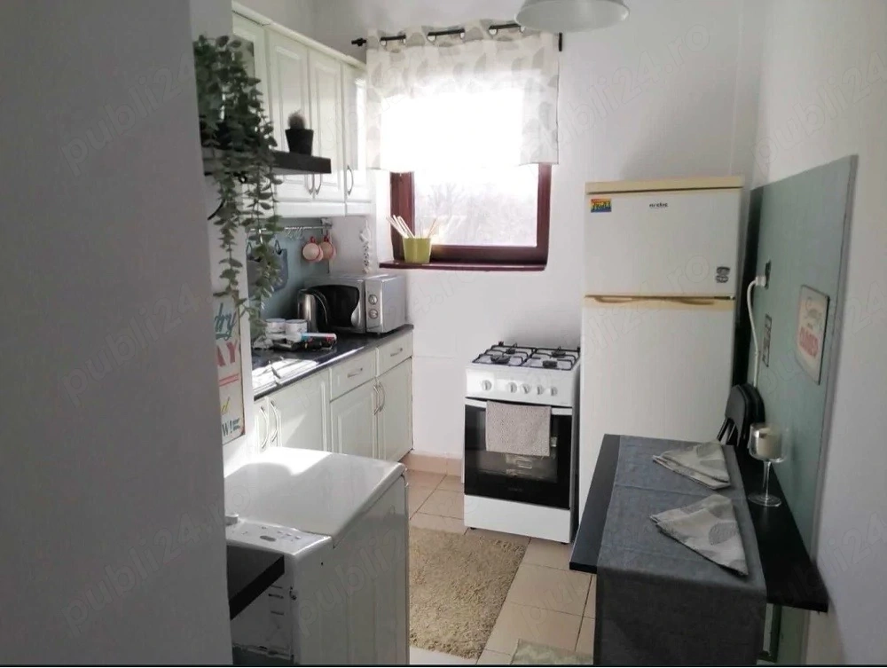 2 camere Floreasca, 46 mp, renovat, mobilat complet, etaj 3 3