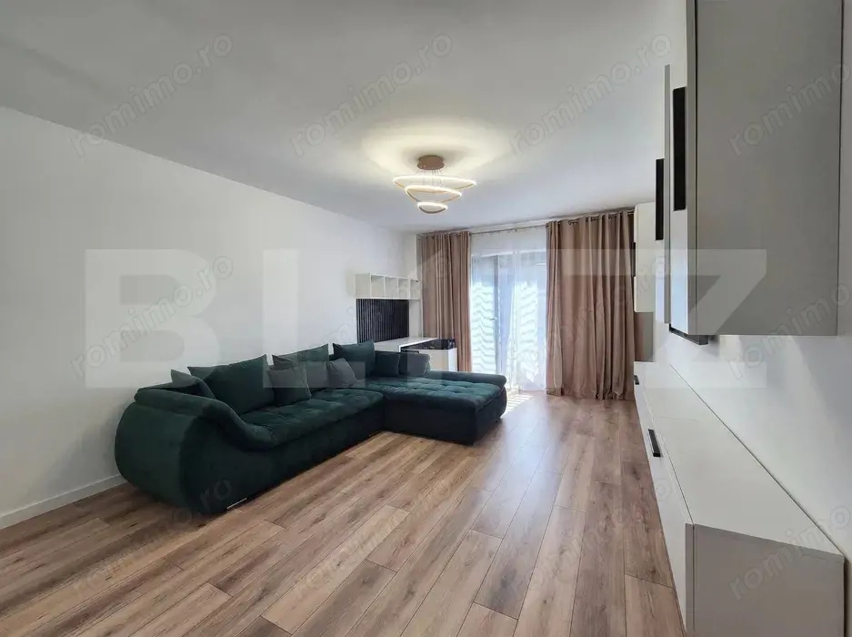 Apartament 2 camere, 58 mp, loc de parcare, terasa si gradina intabulate, Rediu
