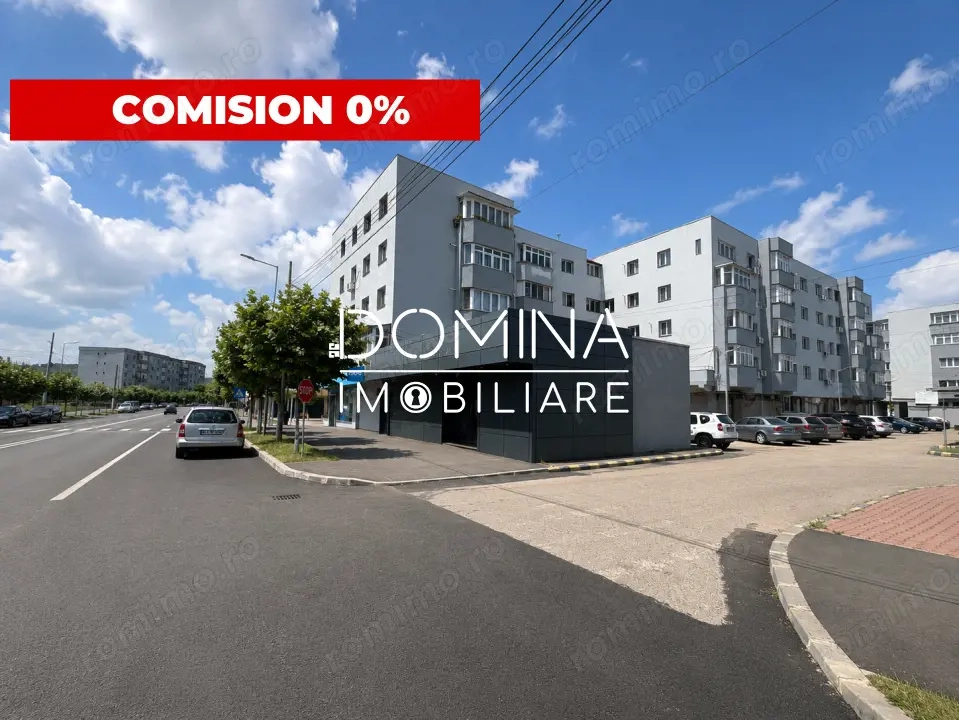 Închiriere spațiu comercial complet renovat, vad excelent – Rovinari