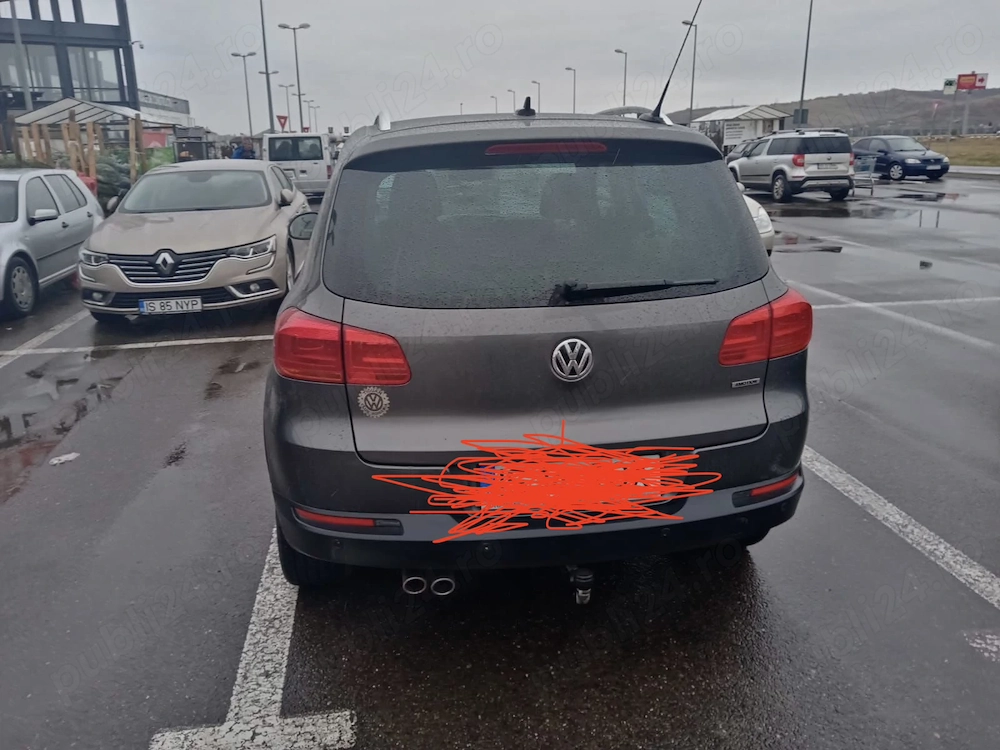 Volkswagen Tiguan 2012, motor 2.0 TDI, 4x4, ITP valabil, pentru oraș și drumuri lungi 