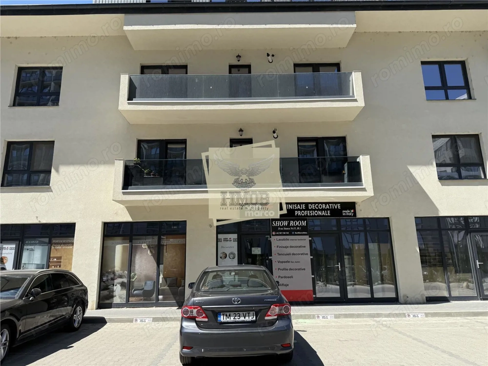 Spatiu comercial 76 mpu cu vitrina stradala 6 ml 4 parcari pe Doamna Stanca