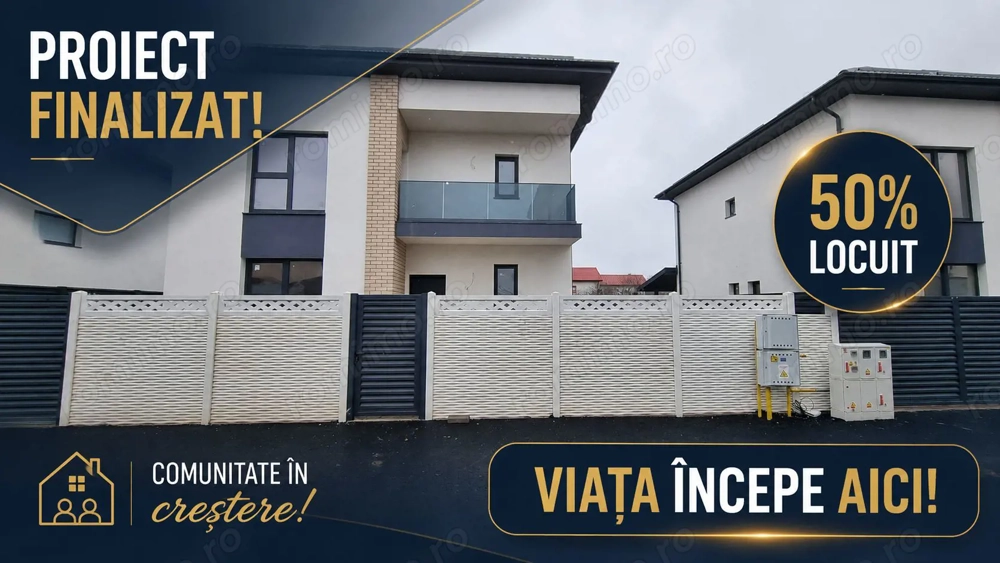 Complex rezidențial exclusivist de case individuale