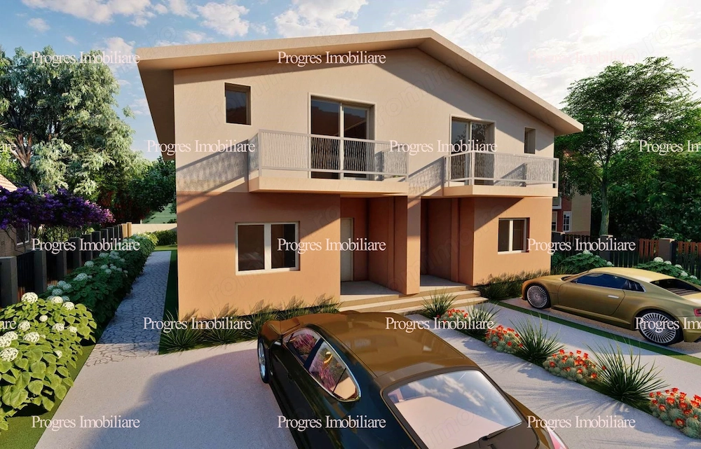 Duplex- Giroc- 5 camere- 120 mp utili- Teren 280 mp- 185.000 euro