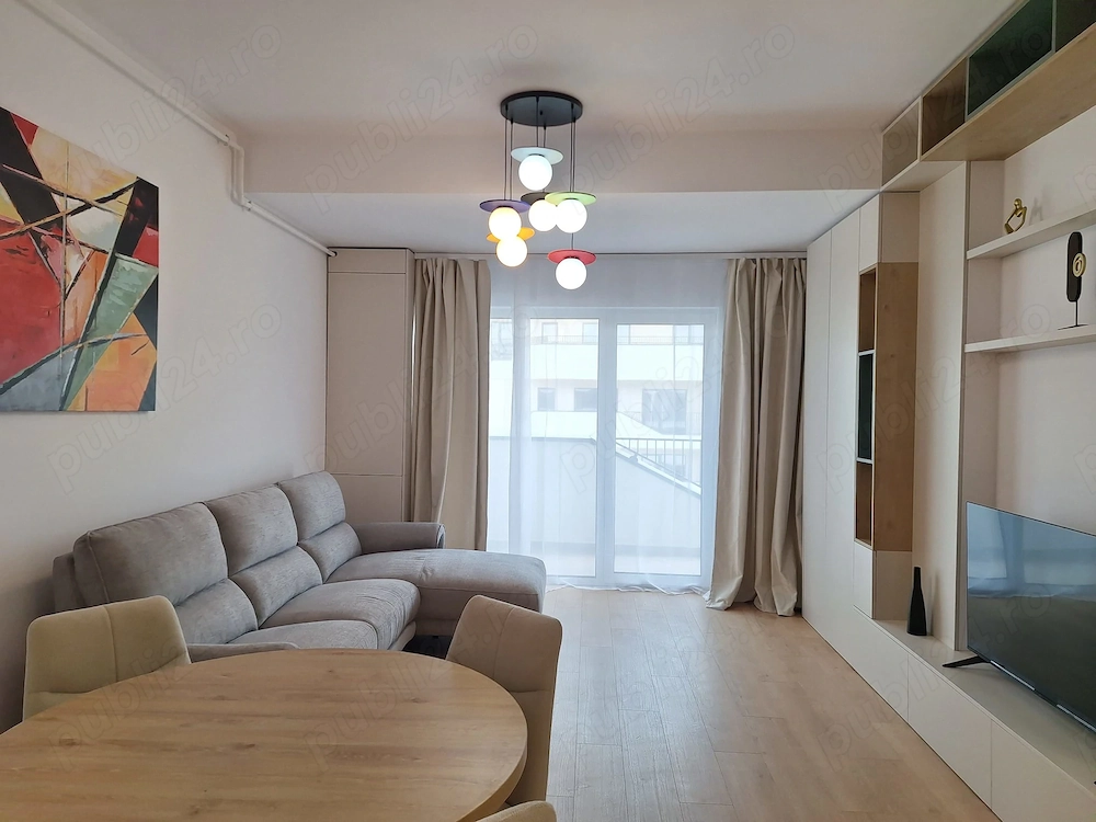 Apartament 2 camere finisat si mobilat str Eroilor, Floresti