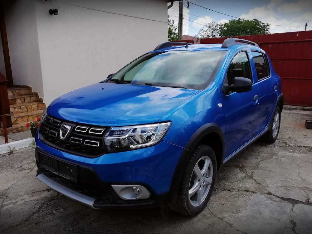 Dacia Sandero 2 Stepway, An 2018, 0.9Tce, Klimatronic, 89000km, Navi, Camera, Import Germania, 5999E