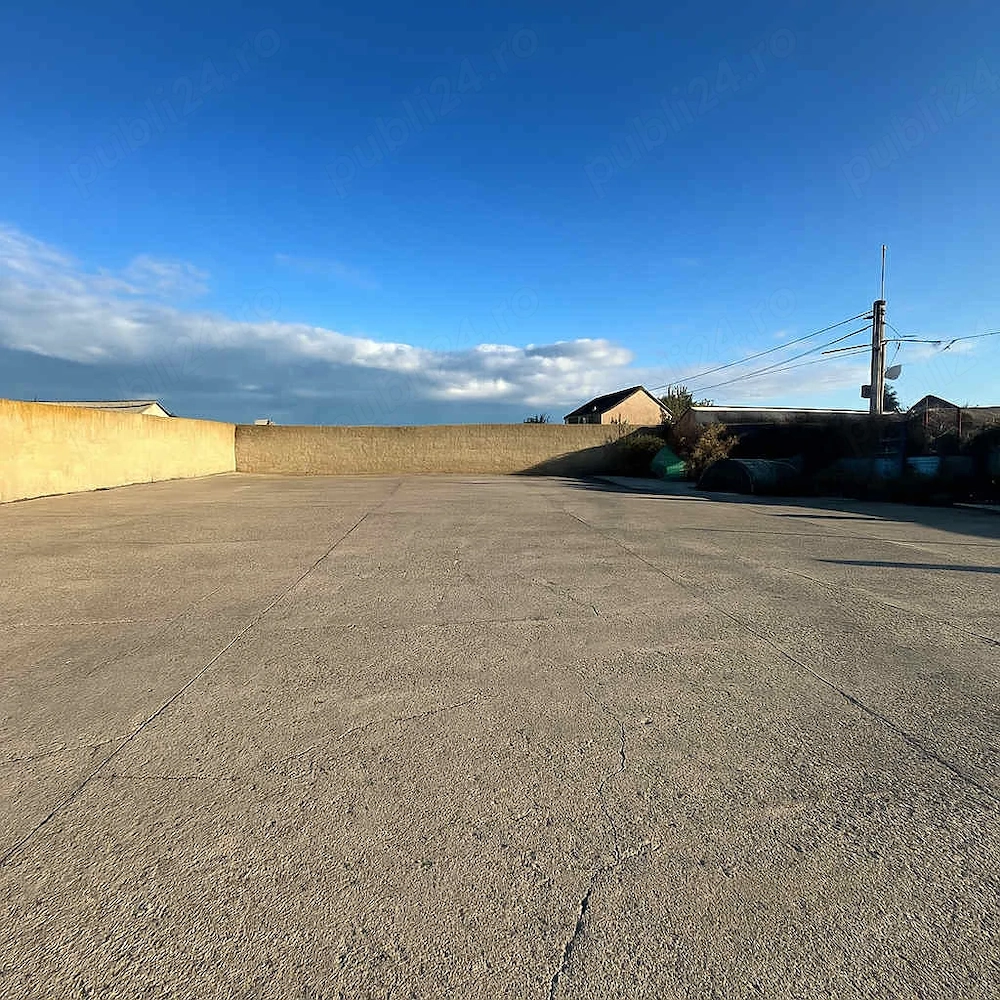 Siloz   Platformă Betonată 2500mp   Ideal Hală sau Utilaje Agricole