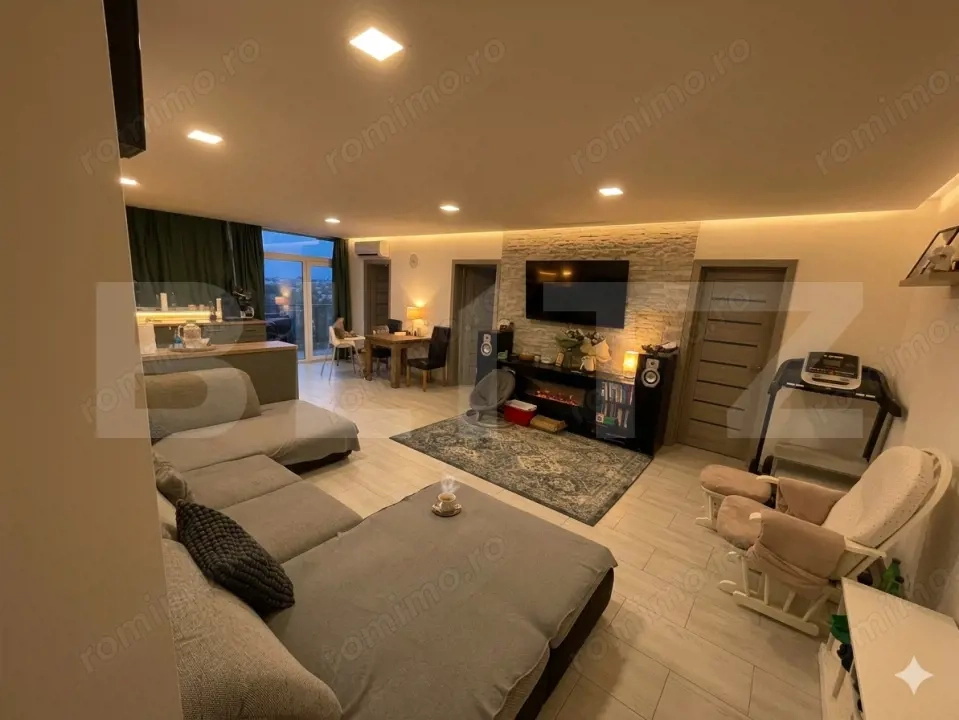 Apartament cu 3 camere, 82 mp, terasa de 21 mp, Sannicoara, complex Estimo
