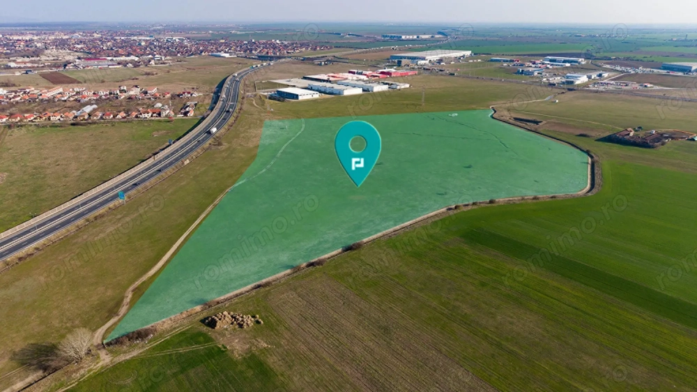 Teren de 107,000mp în zona industrială Zădareni