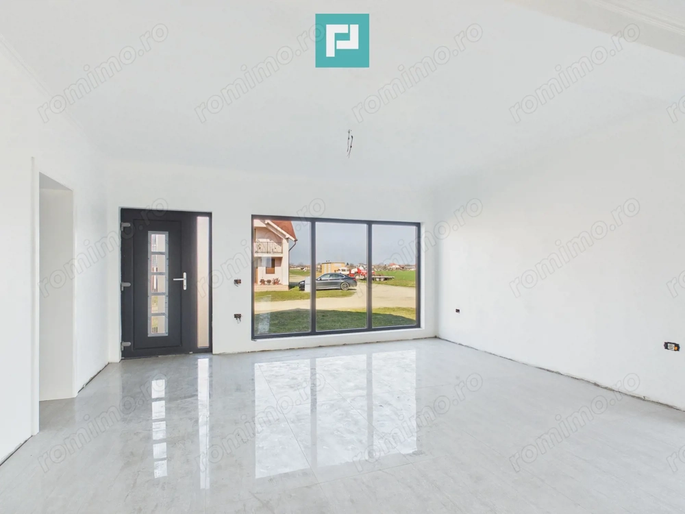 Casă nouă, finisată interior, 130mp utili Curtici