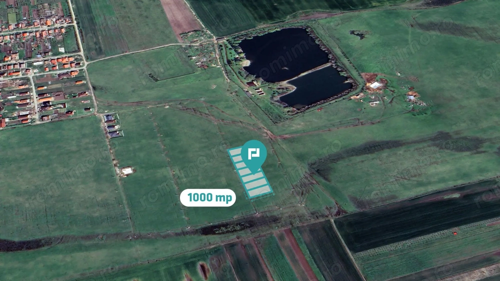 Loc de casă de 1.000mp în Zimandcuz cu PUZ aprobat