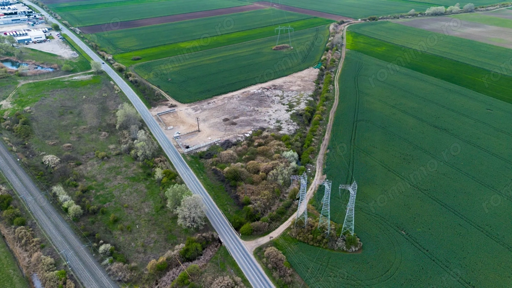 Teren extravilan 10.000 mp – PUZ în curs