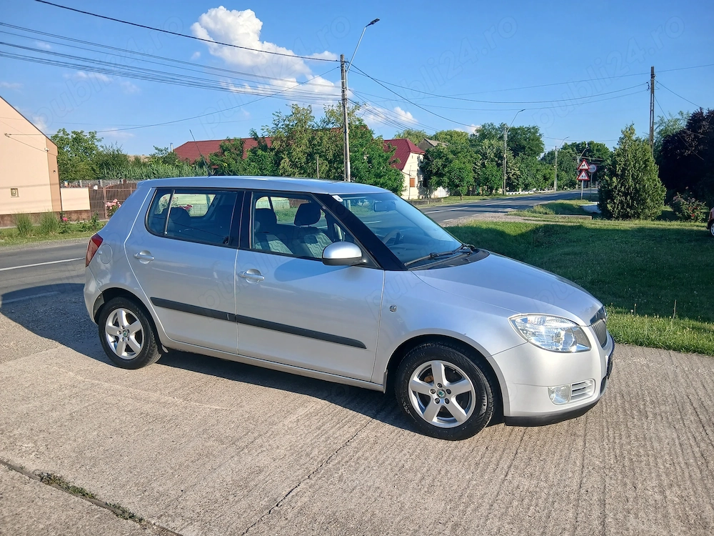 Skoda fabia an 2008 diesel 1.4 klimatronic adusă recent Germania 