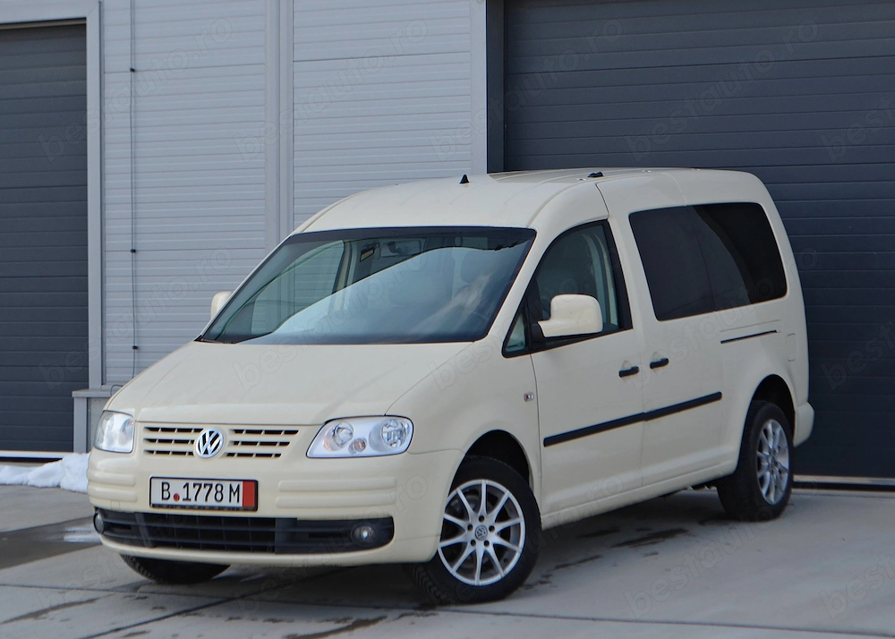 VW Caddy MAXI Life 7Loc-uri Usi Laterale Foi de Arc pe Spate 1.9tdi 105cp BLS