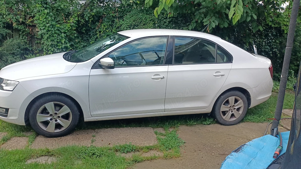Skoda rapid 1.0 TSI 95 CP alba 2018 benzina