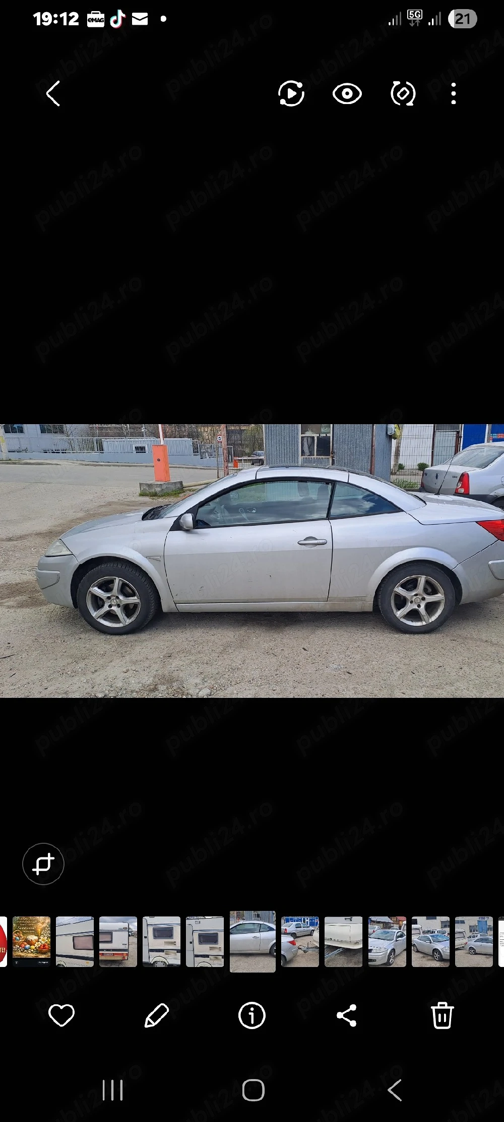 Renault Megane 2 decapotabil