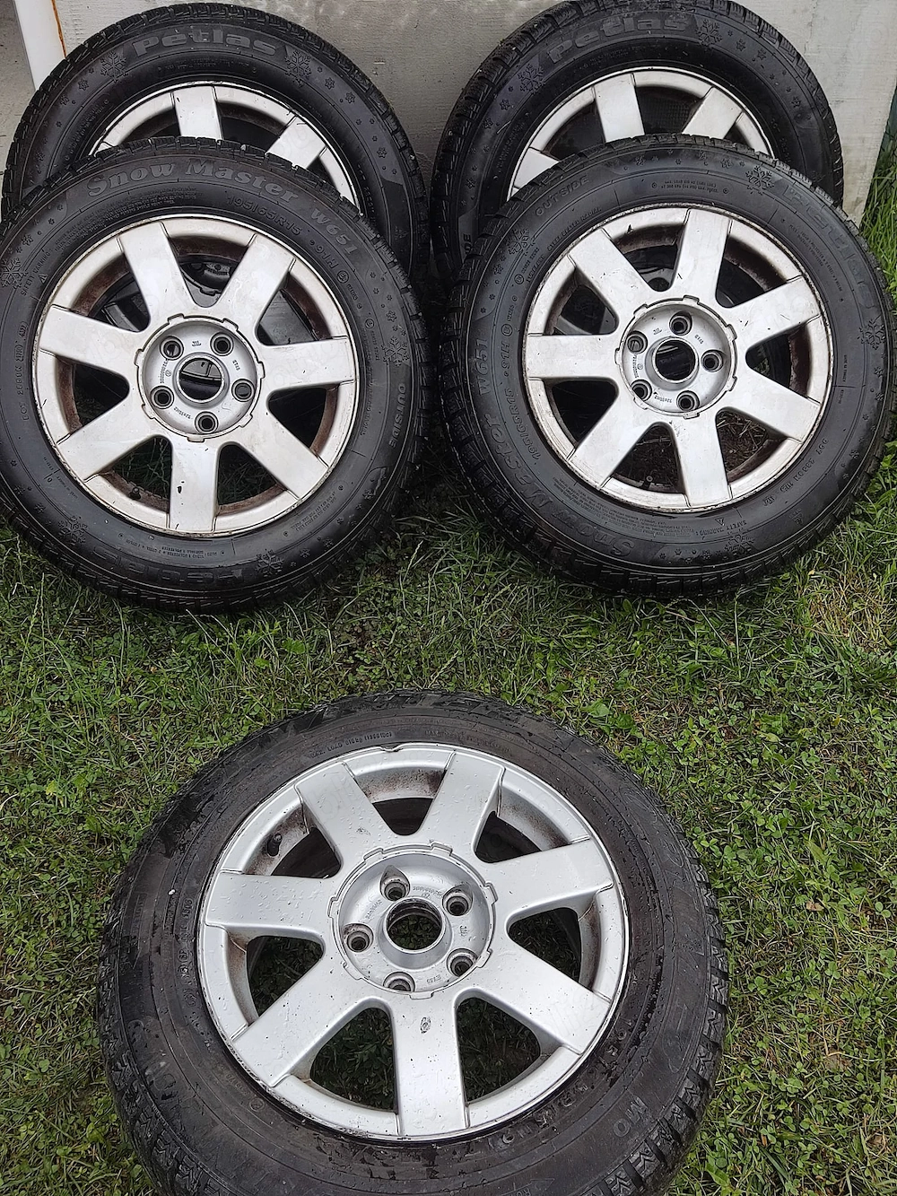 set jante 15 5x112 passat 