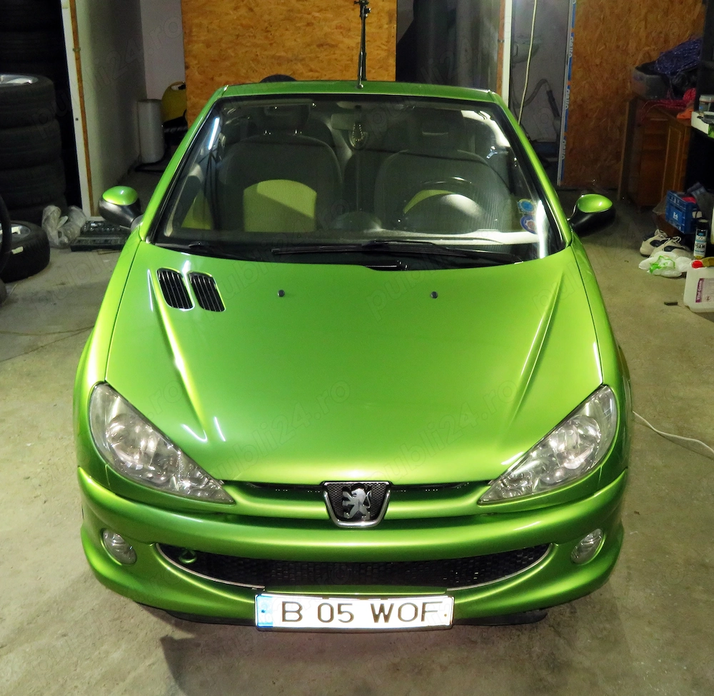 Peugeot 206 CC 1.6 90.000 km Reali !