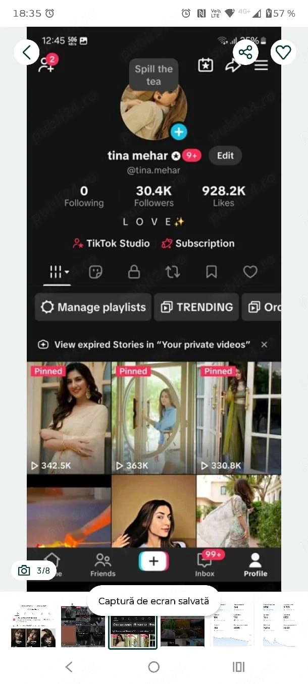 Servicii TikTok   Creștere cont,vanzare, monetizare și promovare internațional