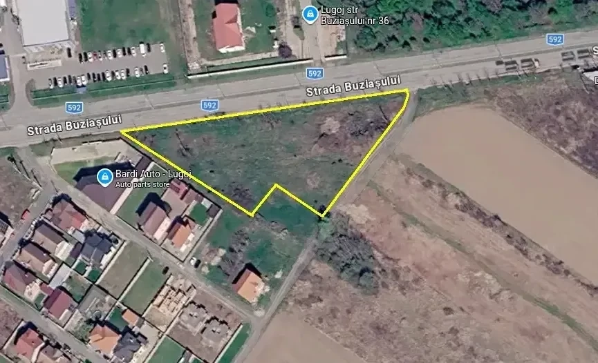 Teren intravilan 5350 mp - Lugoj, str. Buziasului