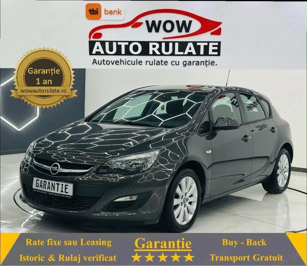 OPEL ASTRA 2013 1.7D E5 Garantie 12 Luni Rate Avans 0 Doar Cu Buletinul