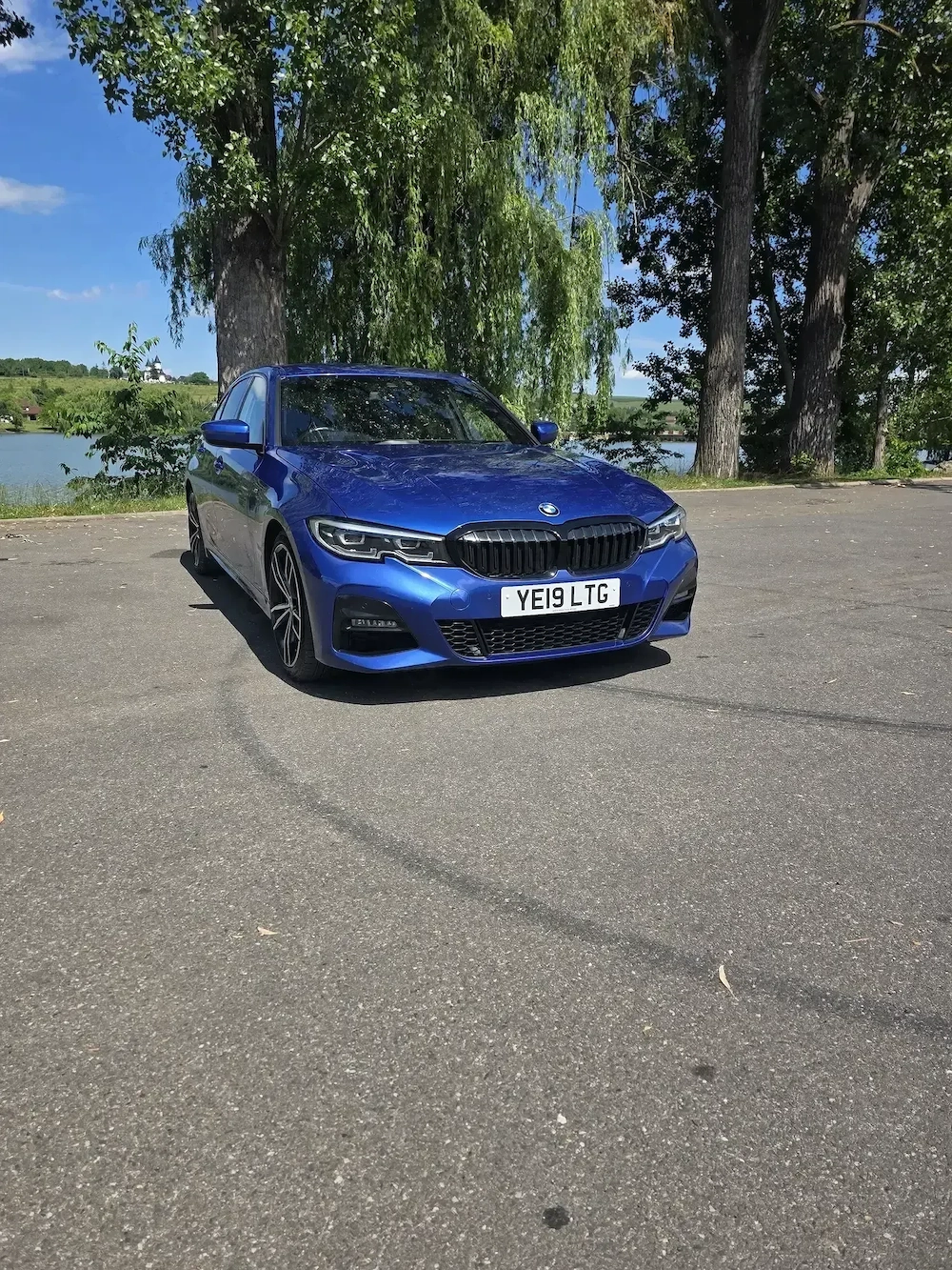 BMW Seria 3 G20 M Sport Plus 2019   Portimao Blue   98.000 km   Stare Impecabilă Volan Dreapta