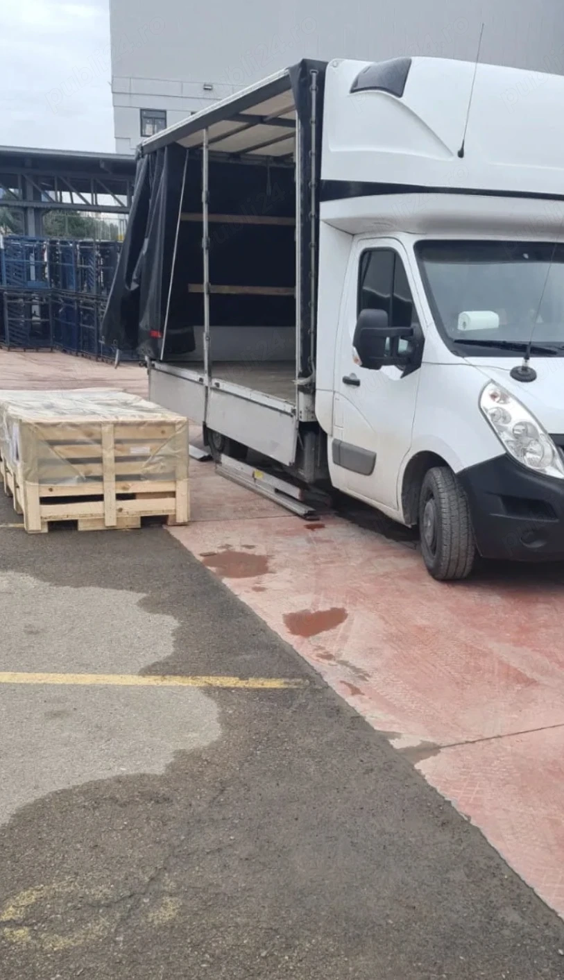 Transport național, dubă 3,5t cu prelată 