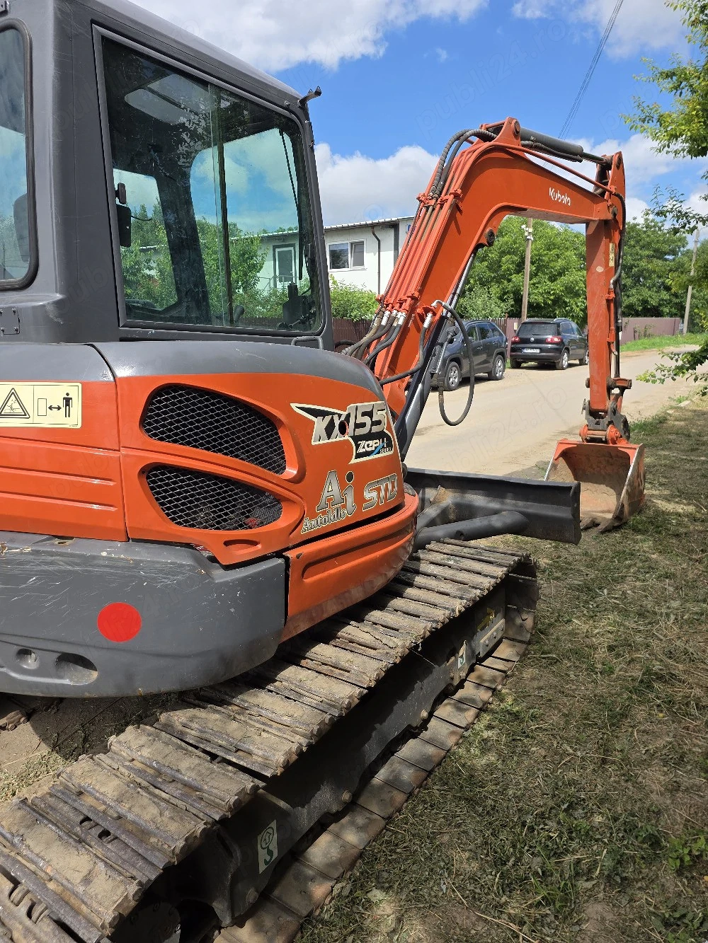 Miniexcavator Kubota KX155