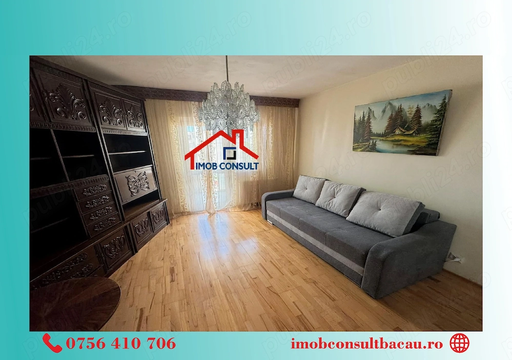 Apartament 2 camere de închiriat | Zona Nord | Etaj 3 | CE1799