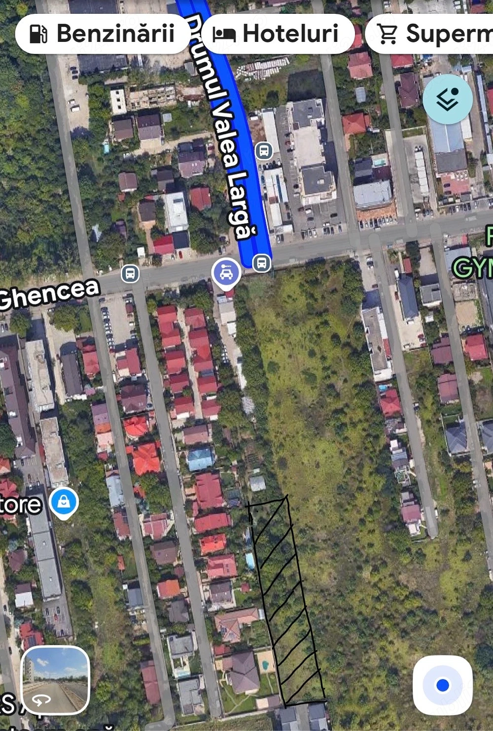 vand teren intravilan Prelungirea Ghencea(Valea Largă)