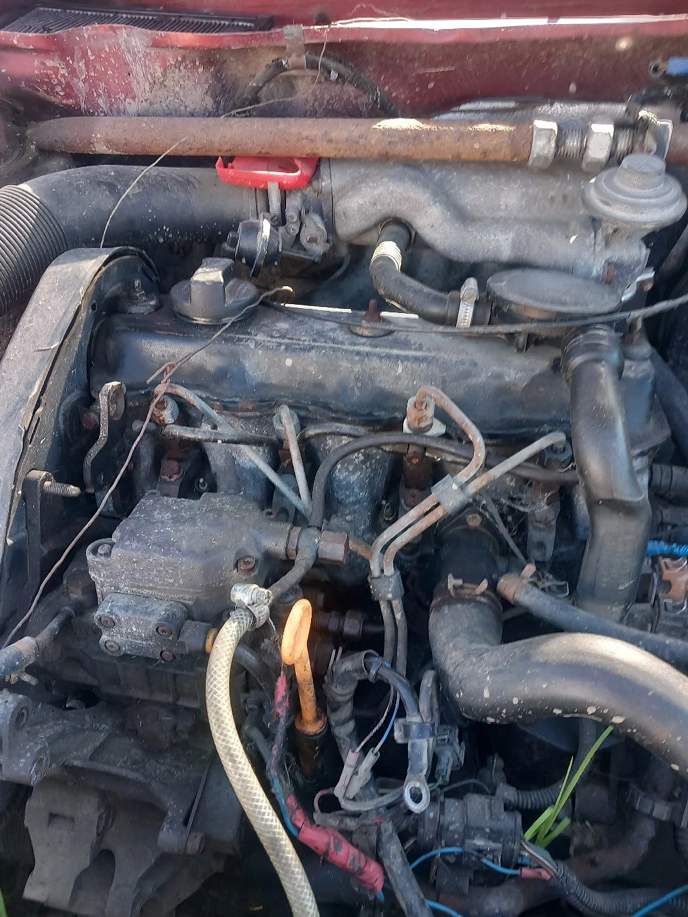 Motor vw cady  1.9 sdi aey