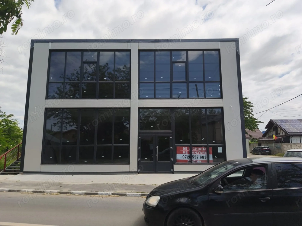 Spațiu comercial de vânzare Pantelimon showroom, birouri și depozit, 9 locuri de parcare