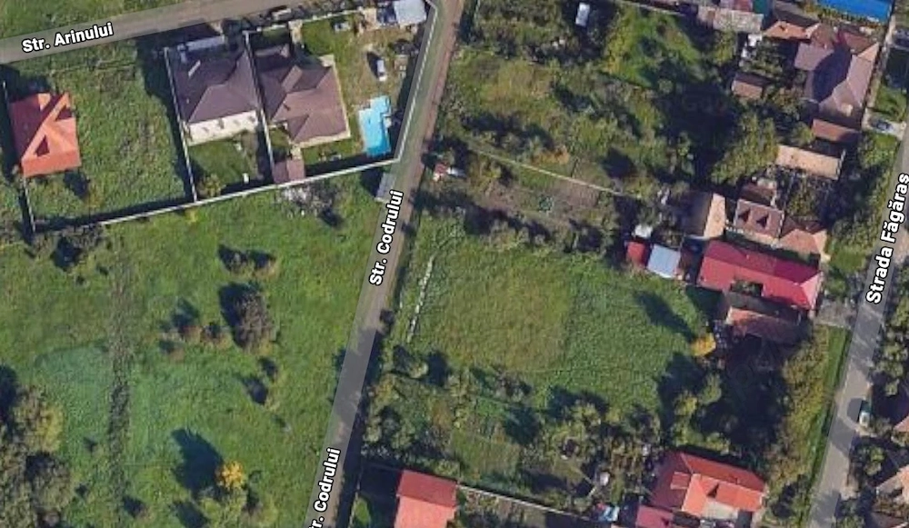 Vând teren intravilan situat în Ghiroda, Str. Codrului 794 mp