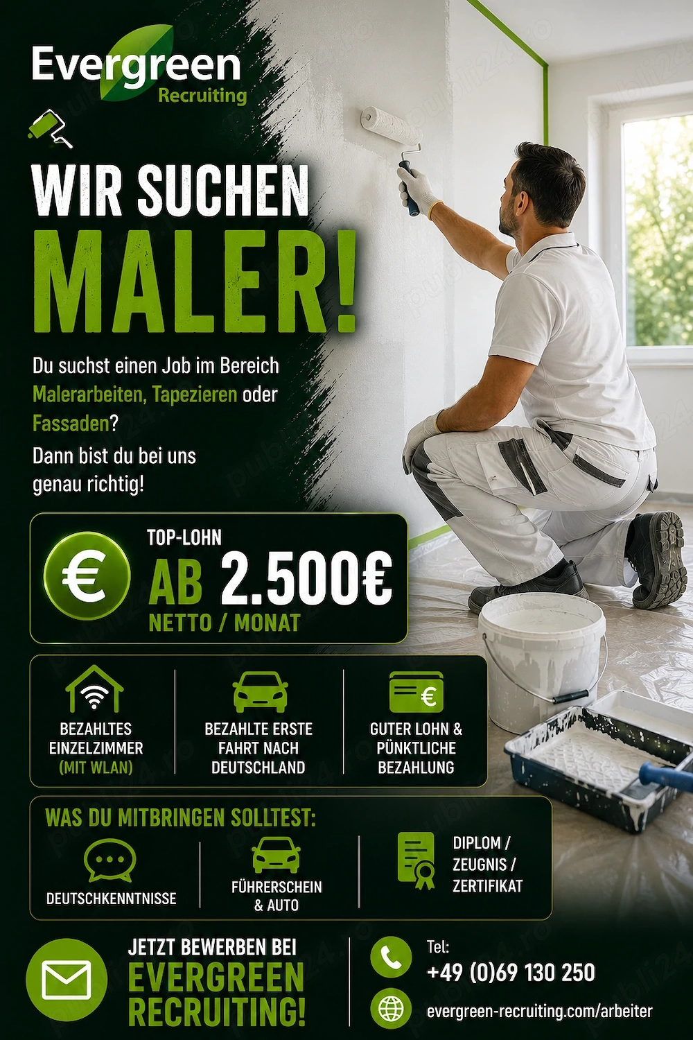 Cautam Zugrav   Vopsitor Germania