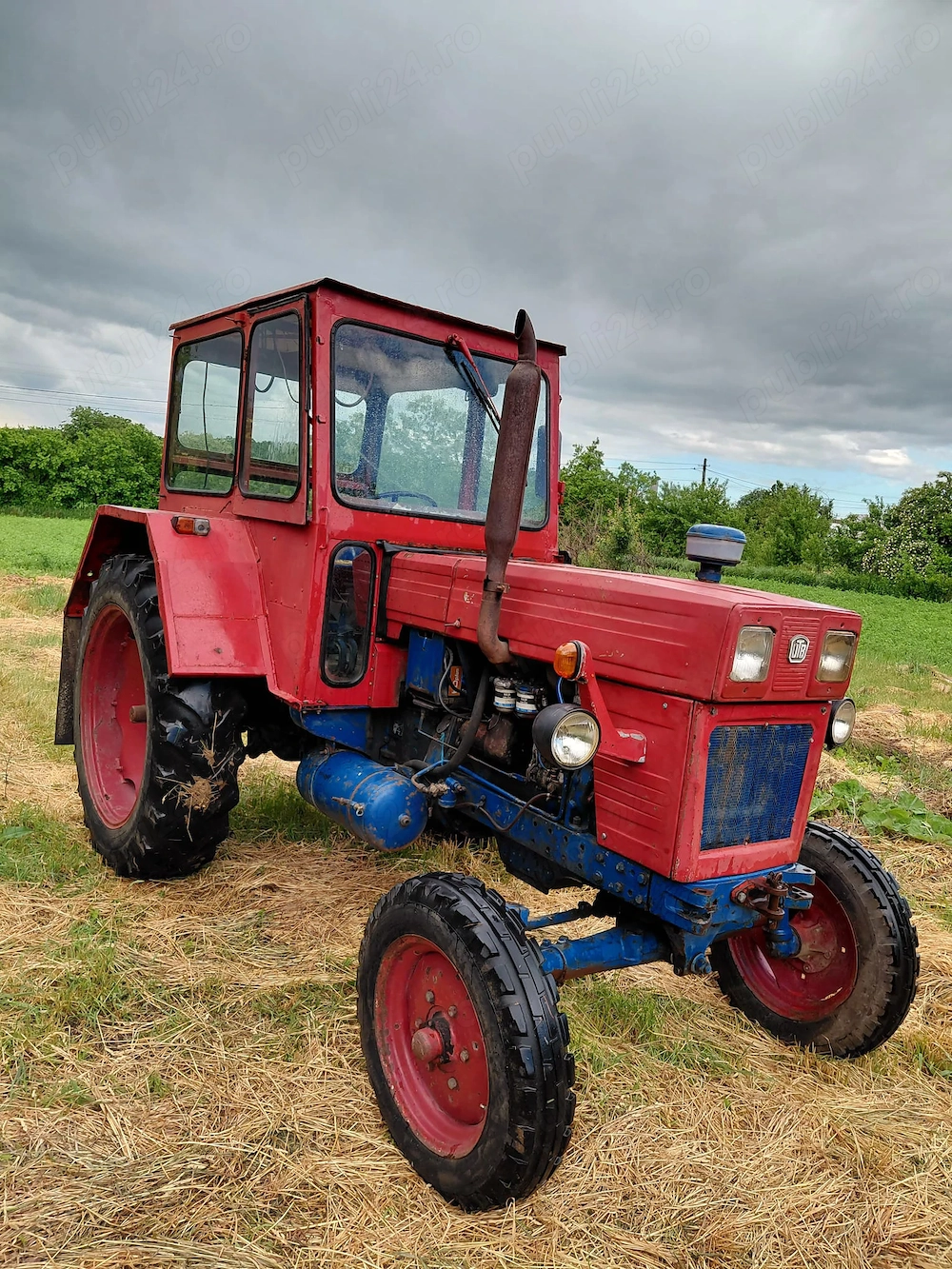 Tractor U650 1992 functional + Remorcă + Plug + Disc + Grapă | Acte | Stare foarte bună